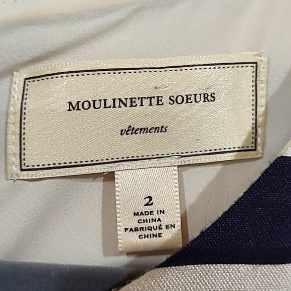 Anthropologie Moulinette Soeurs Dress Size 2 - Picture 2 of 6